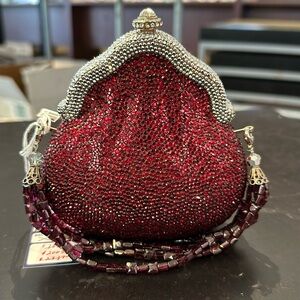 Katherine Baumann crystal mini bag with removable/changeable straps